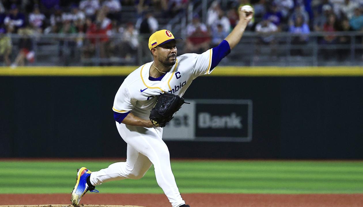 El abridor de Colombia, José Quintana, lanzó tres entradas sin permitir hits ni carreras. 
