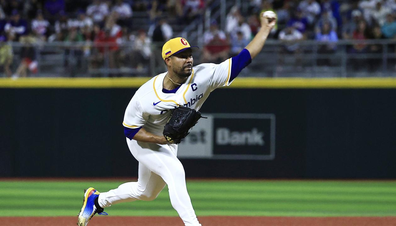 El abridor de Colombia, José Quintana, lanzó tres entradas sin permitir hits ni carreras. 