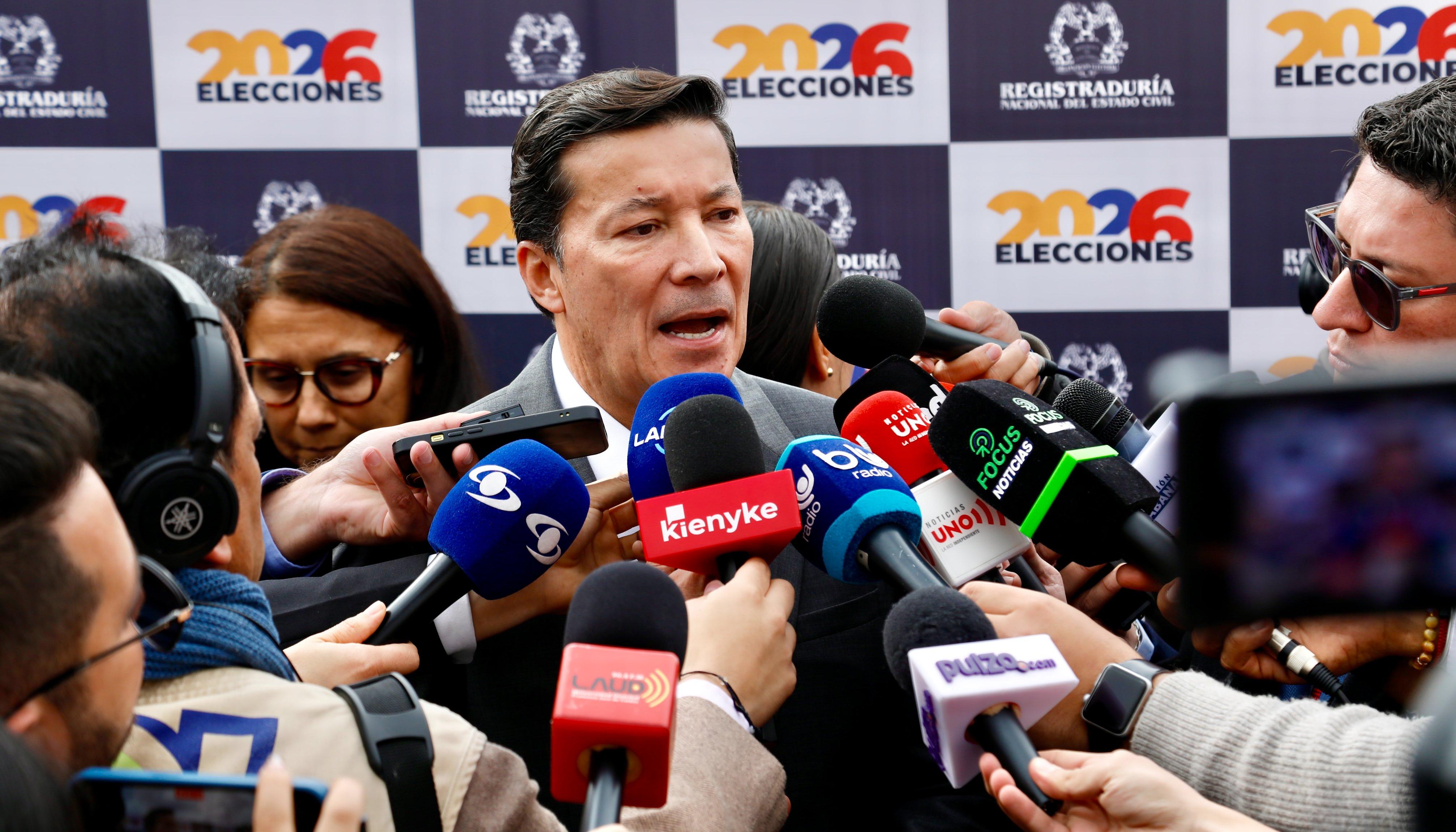 Hernán Penagos, Registrador Nacional del Estado Civil. 