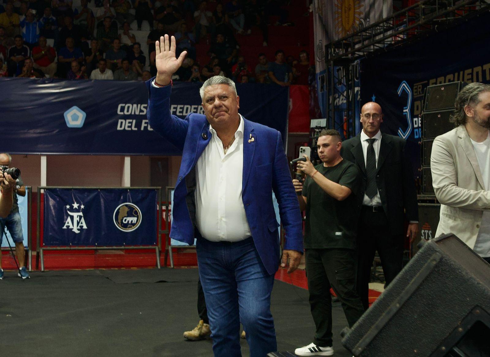 Claudio 'Chiqui' Taía, presidente de la Asociación de Fútbol Argentino (AFA).