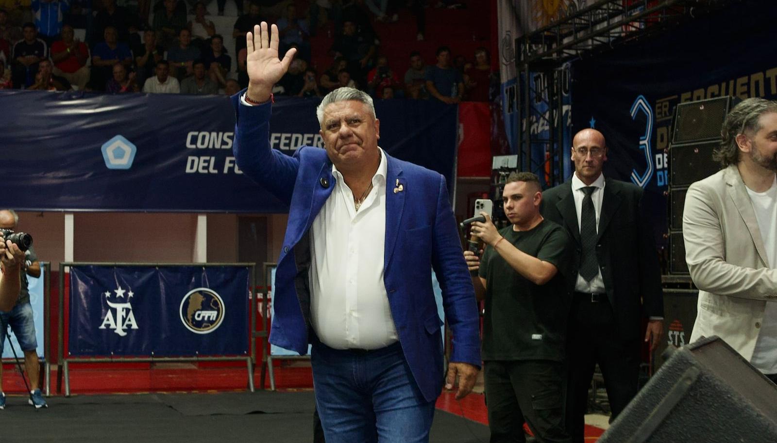 Claudio 'Chiqui' Taía, presidente de la Asociación de Fútbol Argentino (AFA).