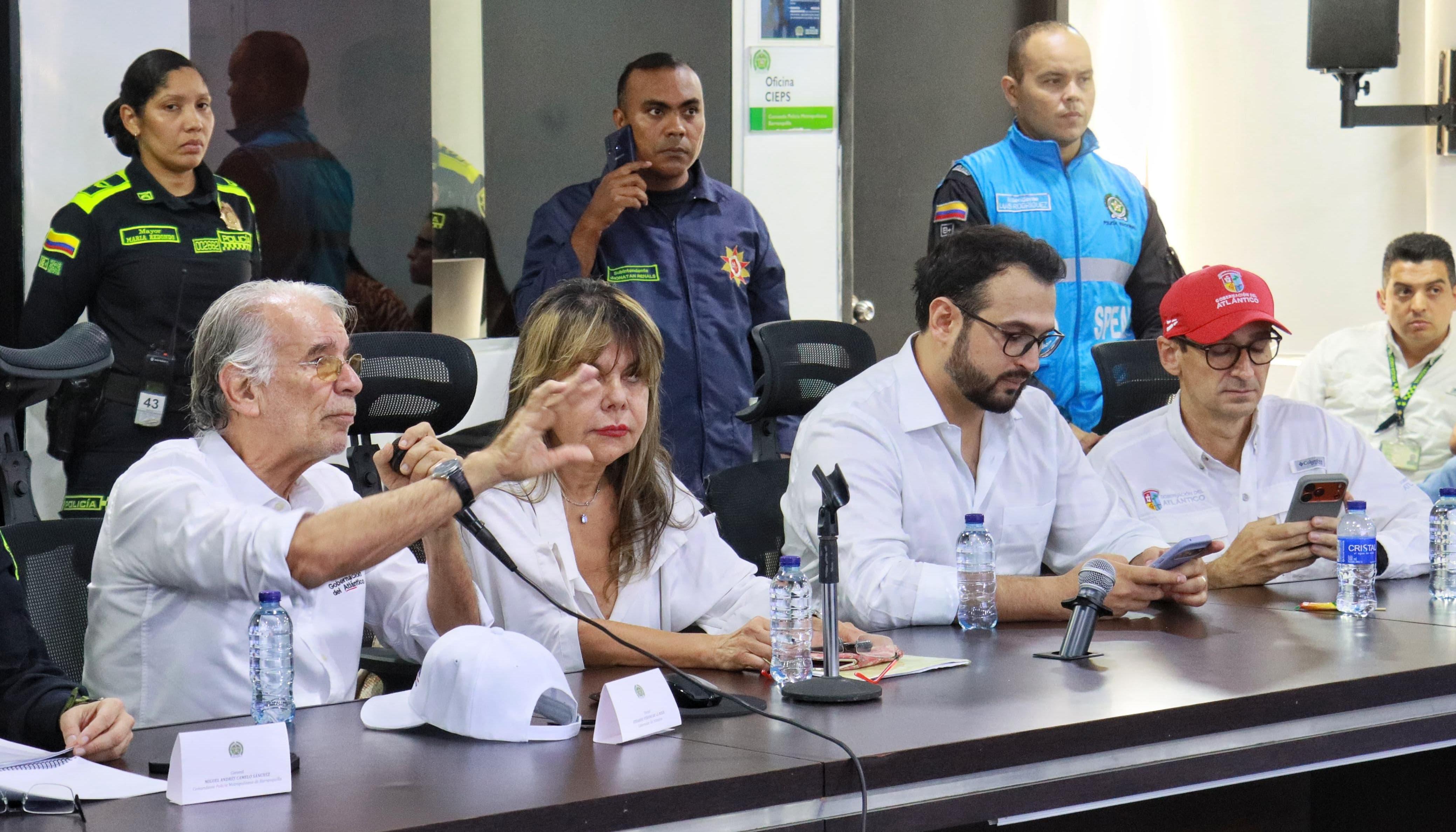 Eduardo Verano, gobernador del Atlántico. 