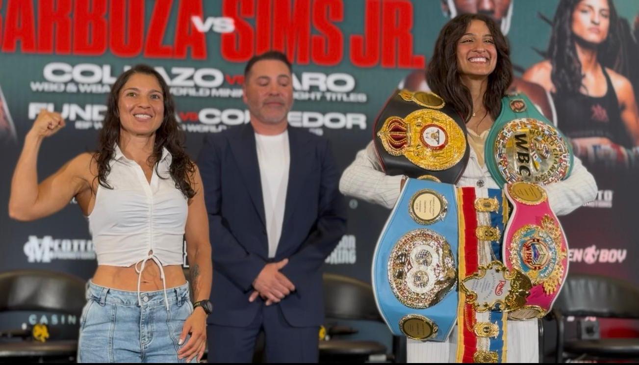 La colombiana Viviana Ruiz y la mexicana estadounidense Gabriela Fundora.