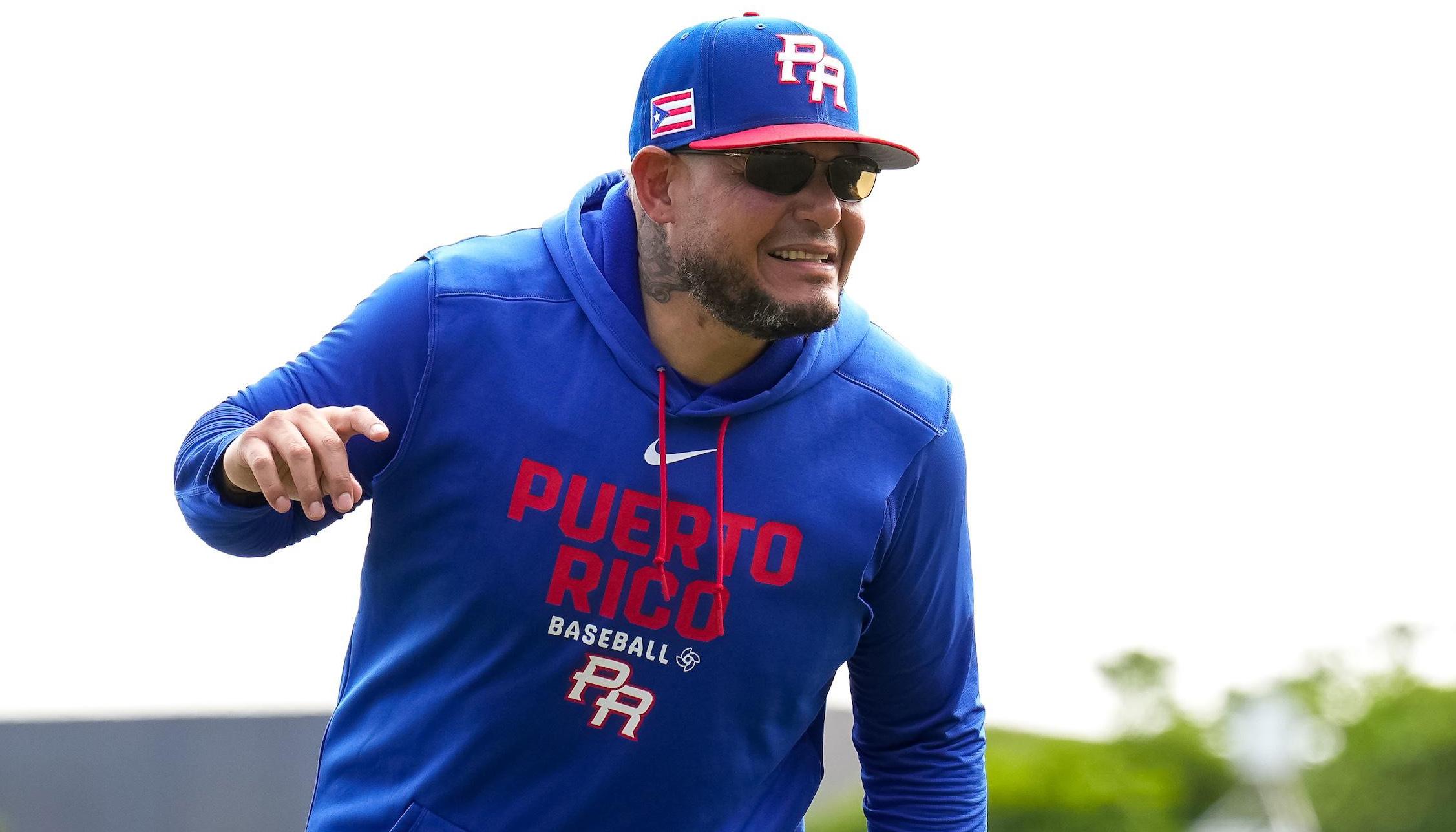 Yadier Molina, mánager de Puerto Rico, 