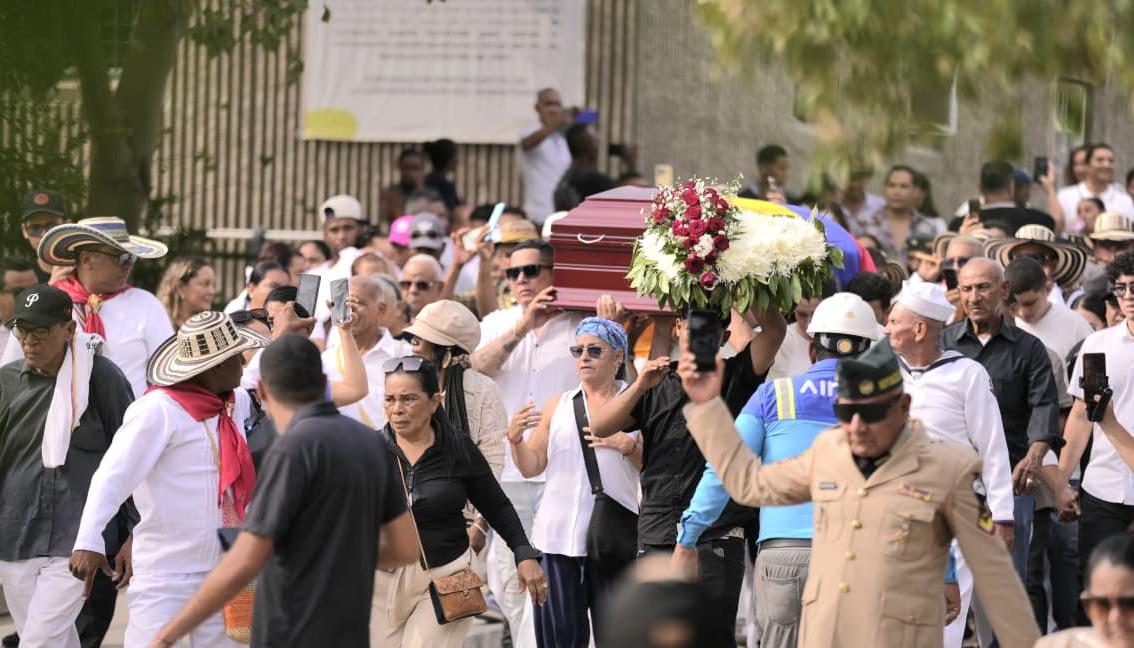 Amigos y familiares despidieron a Pedro 'Ramayá' Beltrán. 