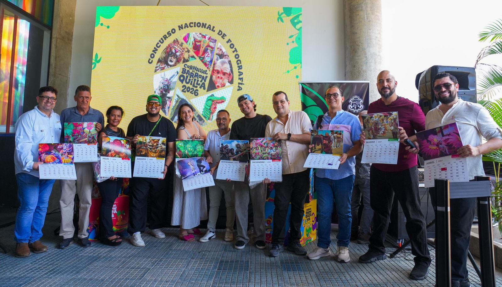 Ganadores del Calendario.