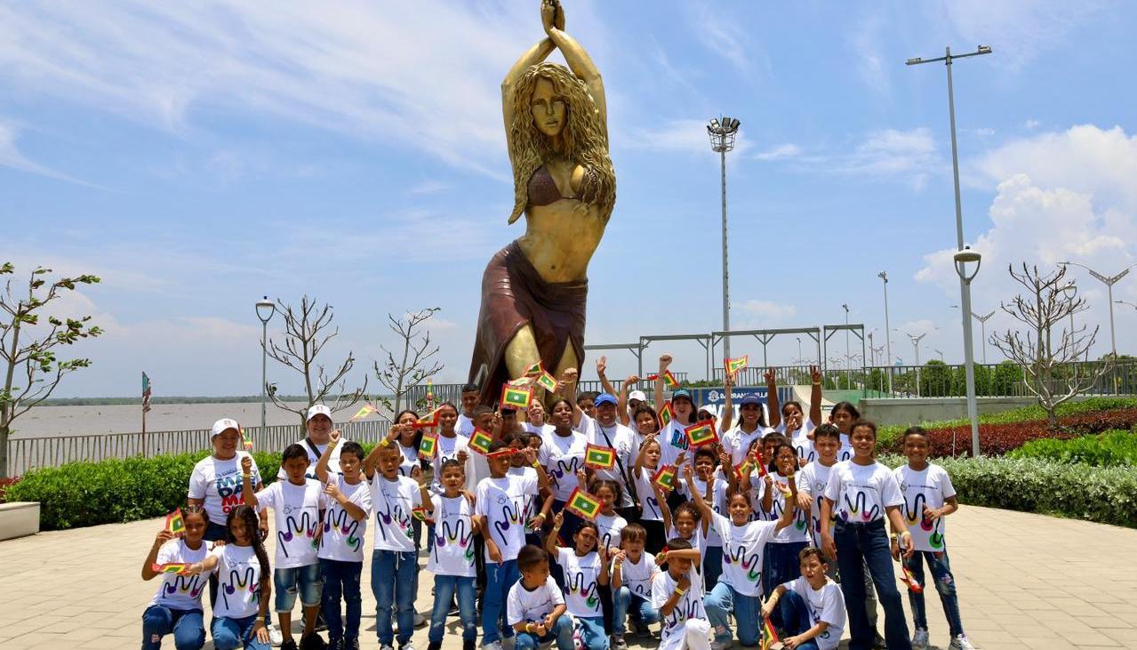 Los beneficiarios recorrieron lugares turísticos de la ciudad. 