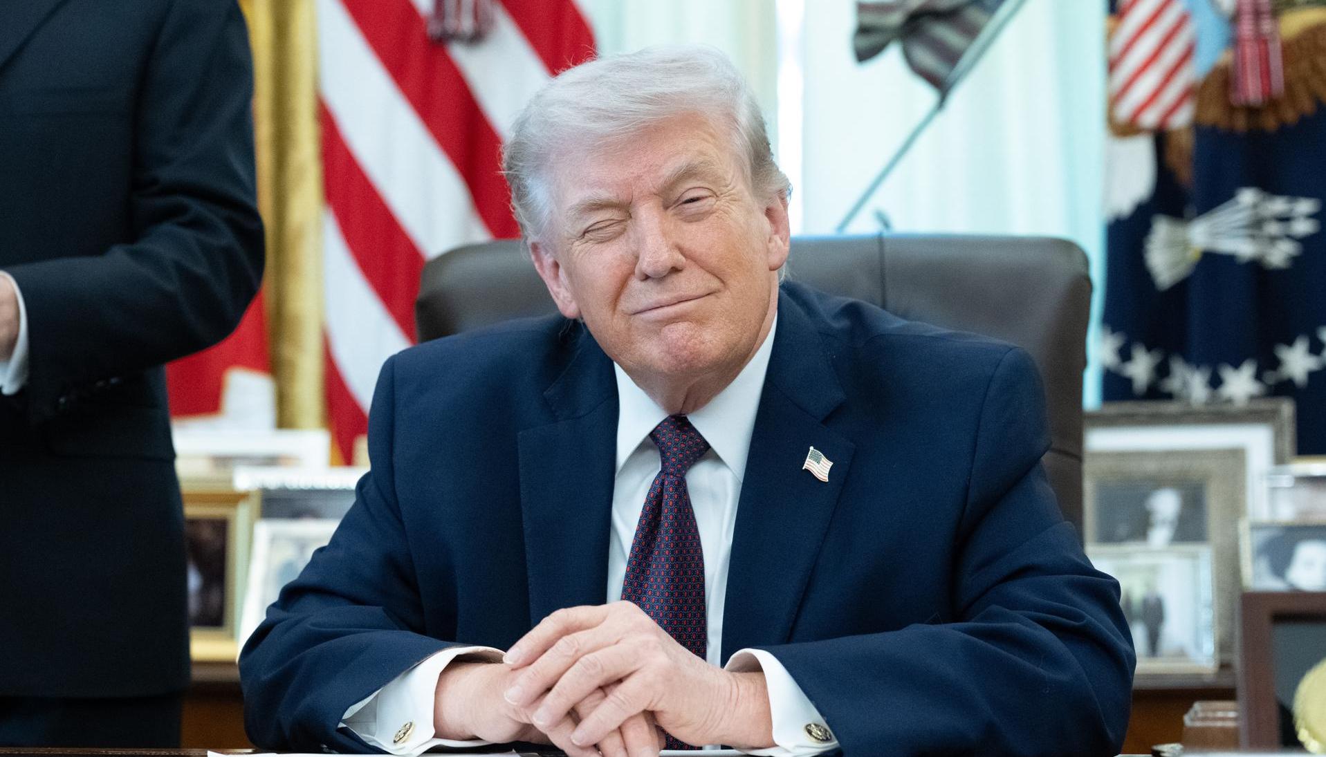 El presidente de EE.UU., Donald Trump.