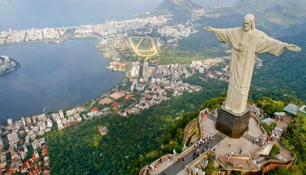 La estatua fue construida en 1931. 