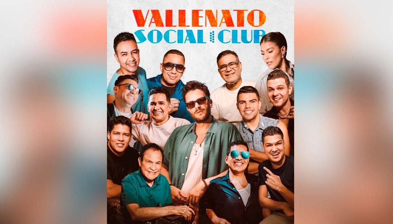 Gusi y los artistas que hicieron parte de la producción. 