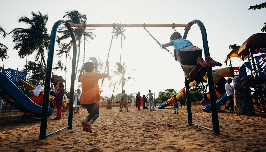 Los parques contribuyen a su desarrollo social.