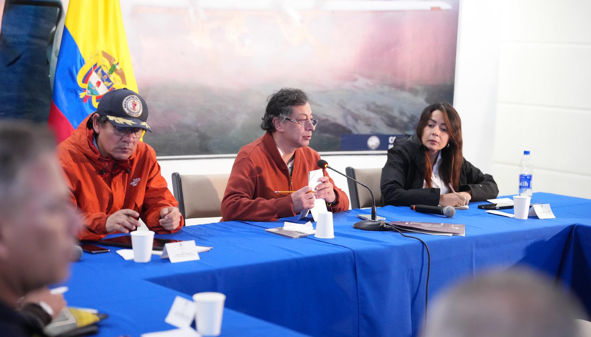 El Presidente Gustavo Petro.