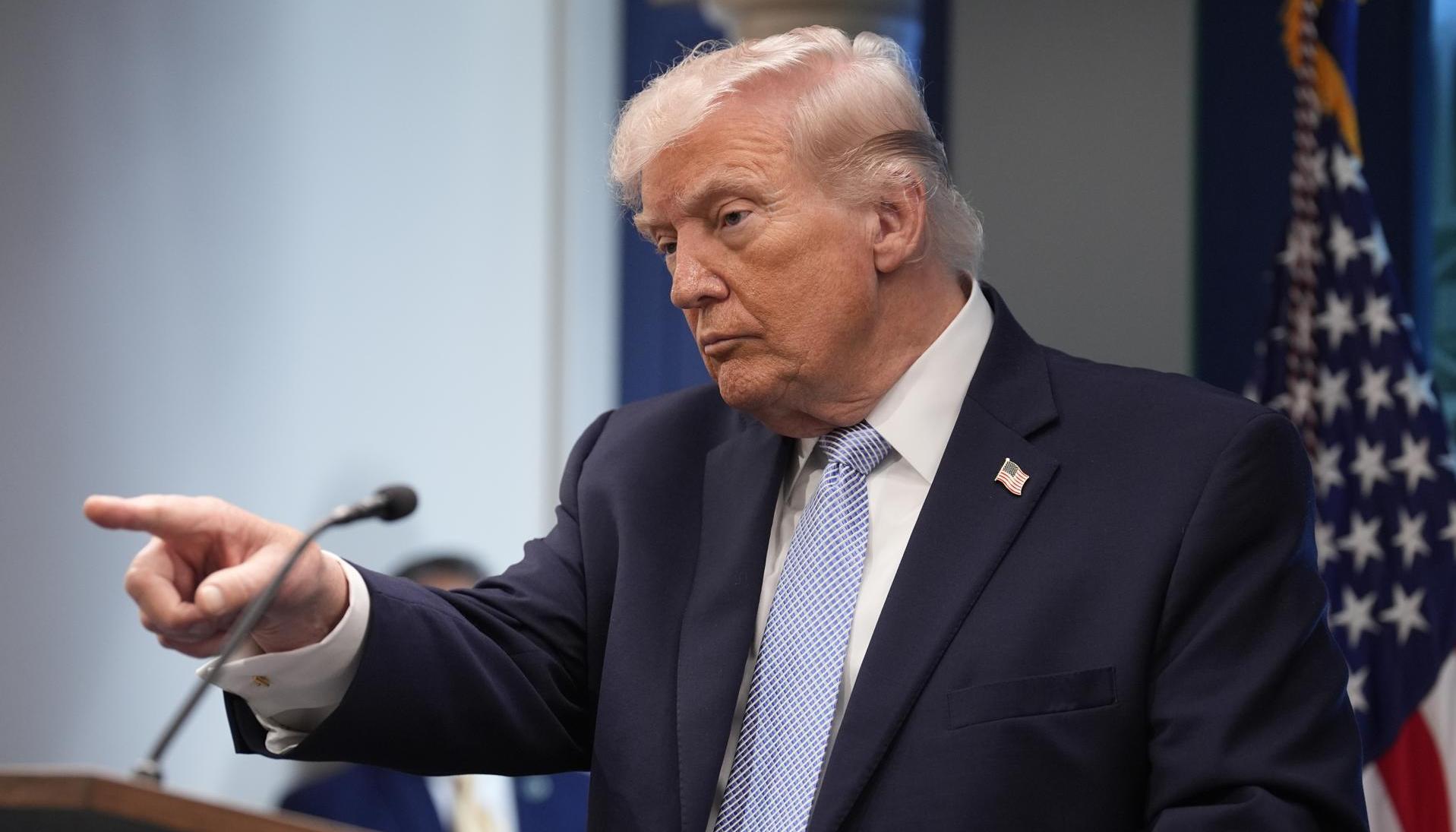 Donald Trump, Presidente de Estados Unidos.