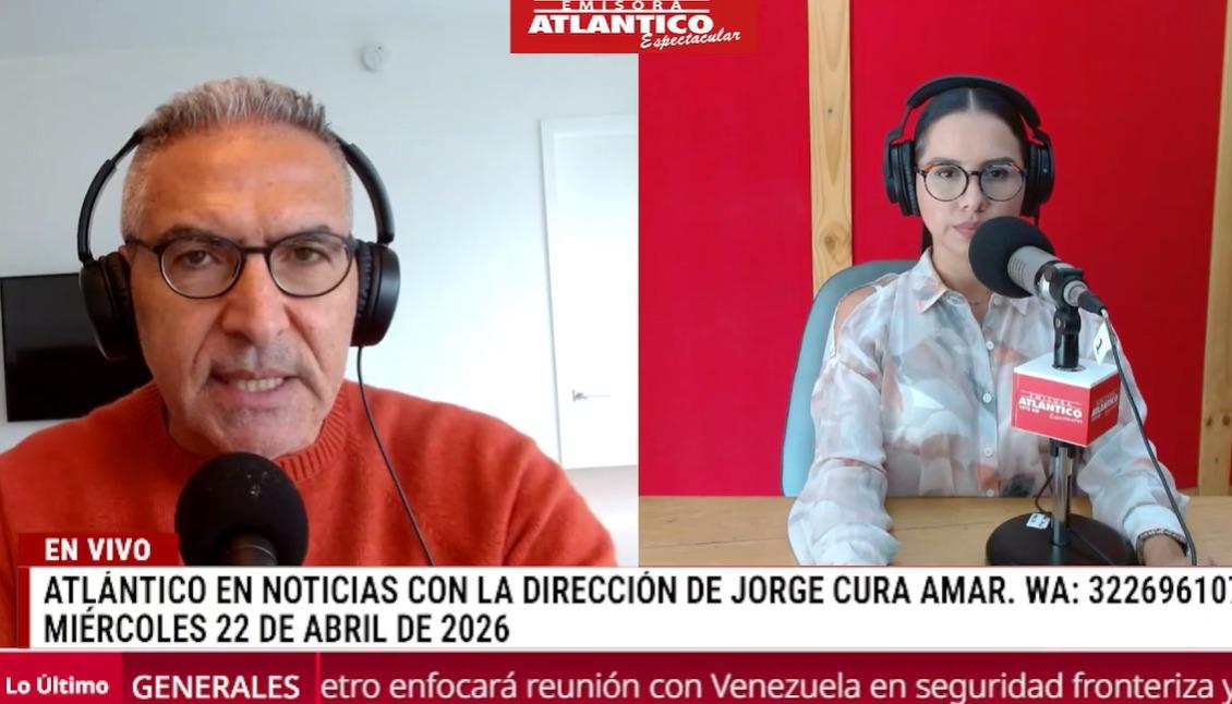 Transmisión de Atlántico en Noticias.