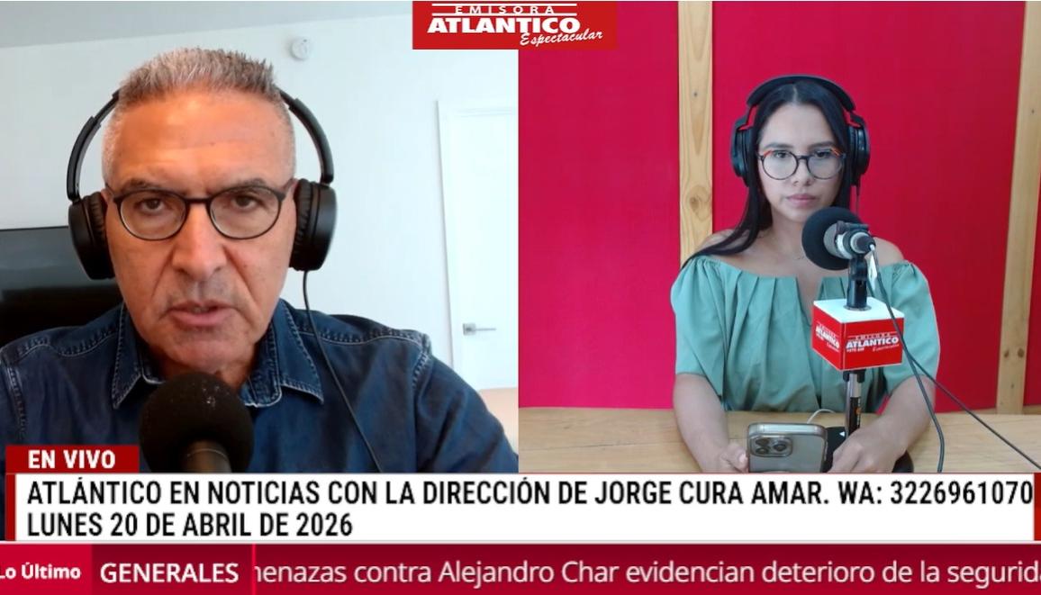 Transmisión de Atlántico en Noticias.