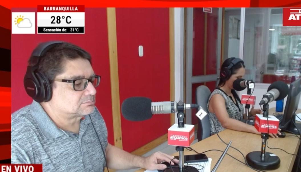 Transmisión de Atlántico en Noticias.