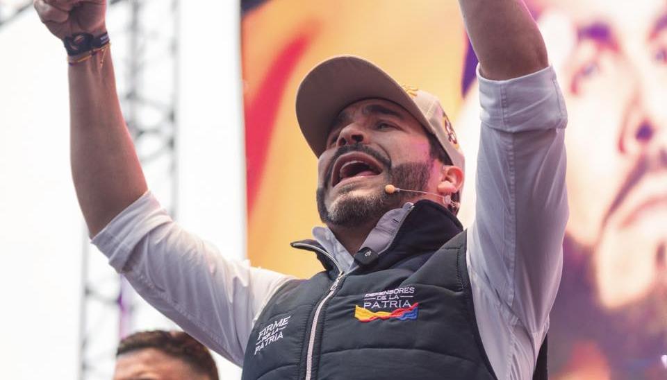 El candidato presidencial Abelardo De La Espriella.