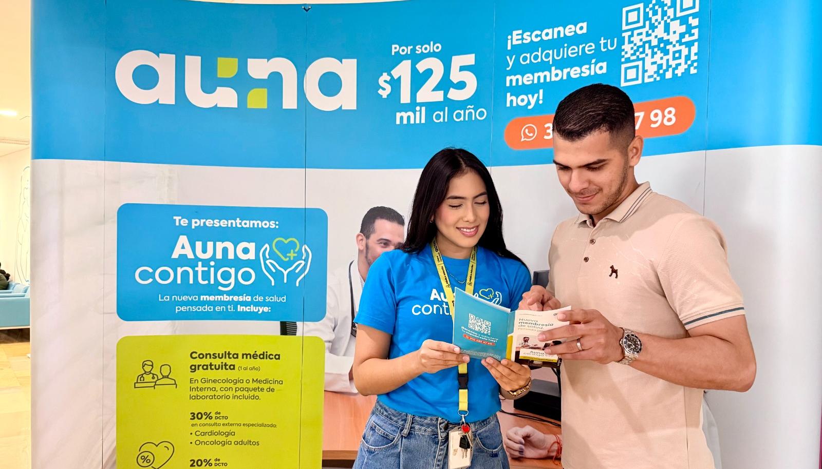 Alianza comercial Clínica Portoazul Auna. 