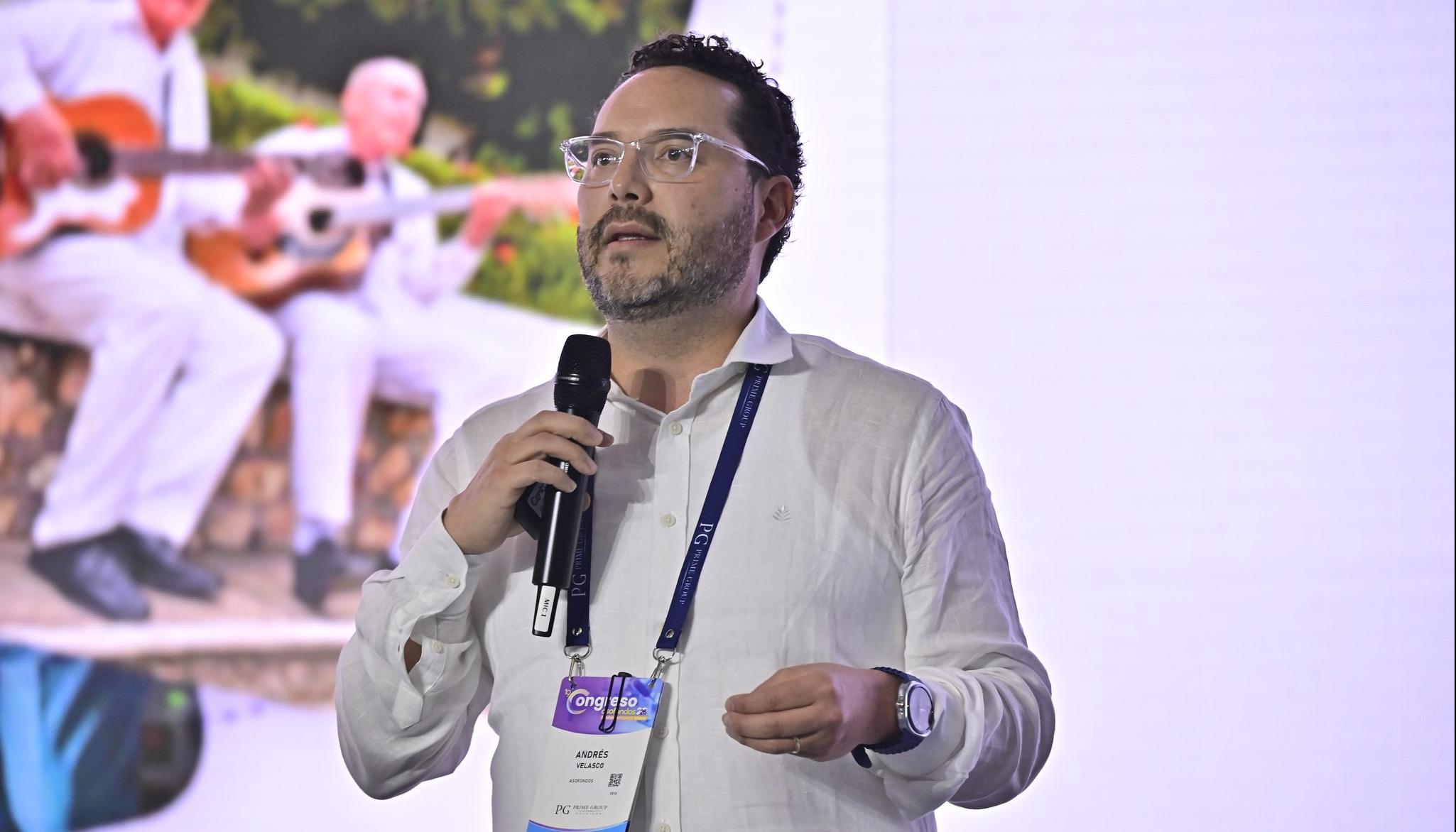 Andrés Mauricio Velasco, presidente de Asofondos.