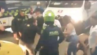 Lugar donde sucedió el doble crimen.