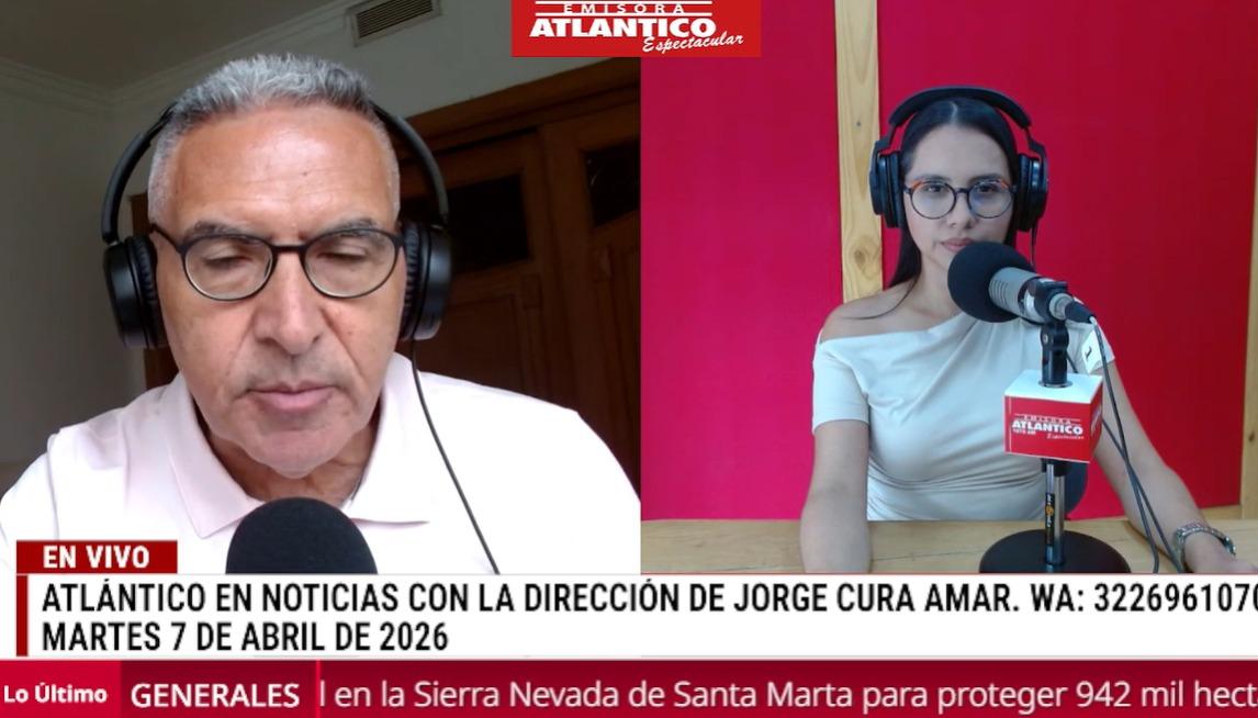 Transmisión de Atlántico en Noticias.