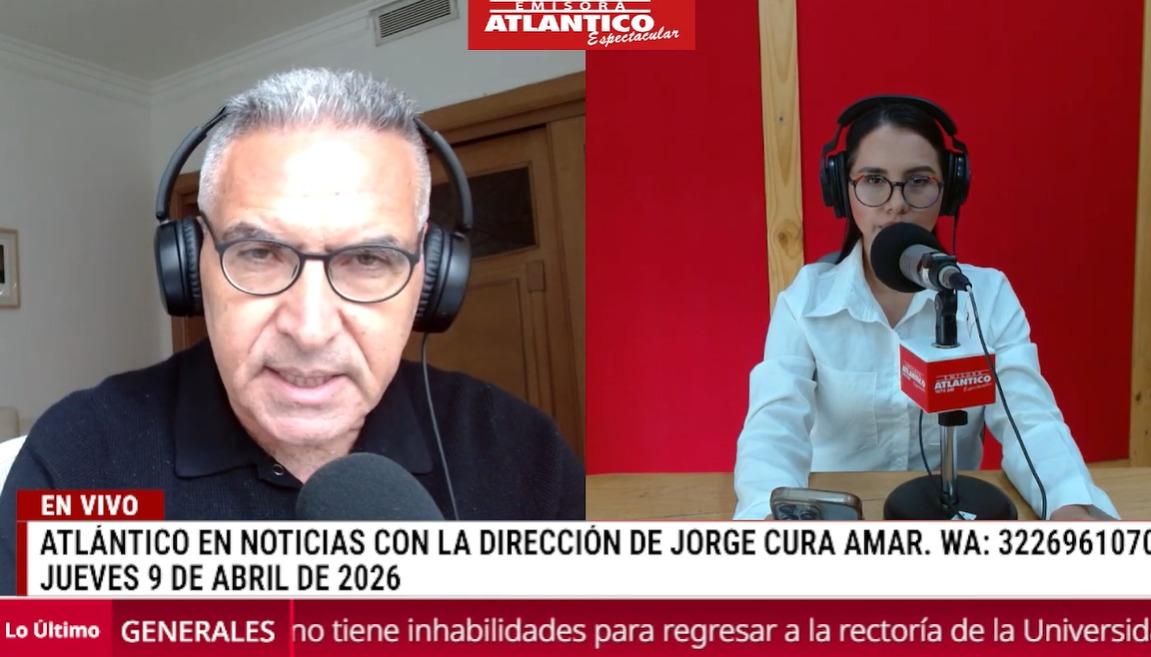 Transmisión de Atlántico en Noticias.
