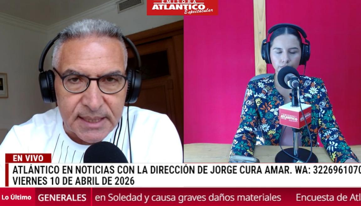 Transmisión de Atlántico en Noticias.