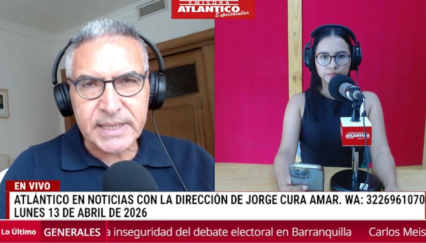 Transmisión de Atlántico en Noticias.
