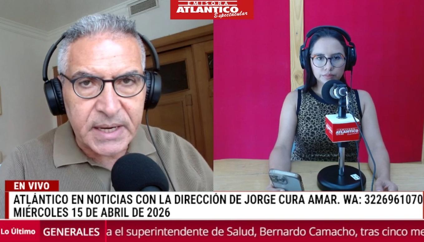 Transmisión de Atlántico en Noticias.