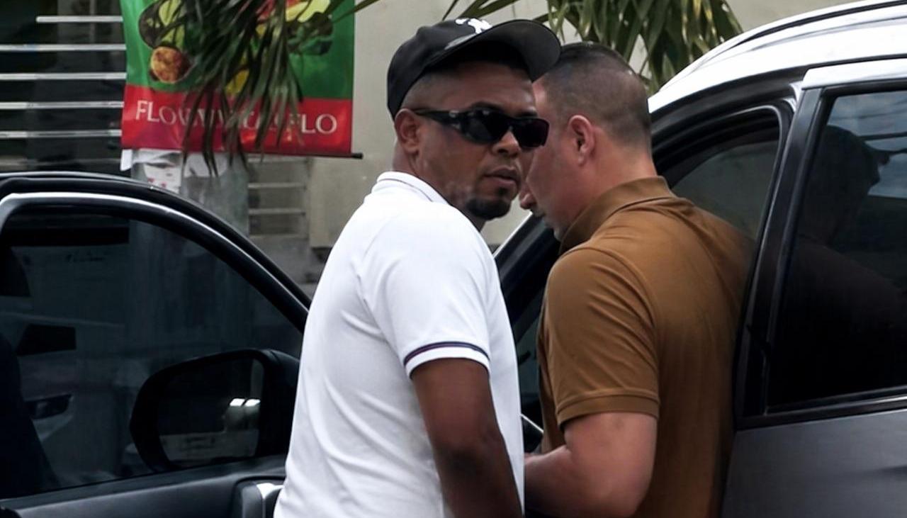 El delincuente que perpetró el atraco.