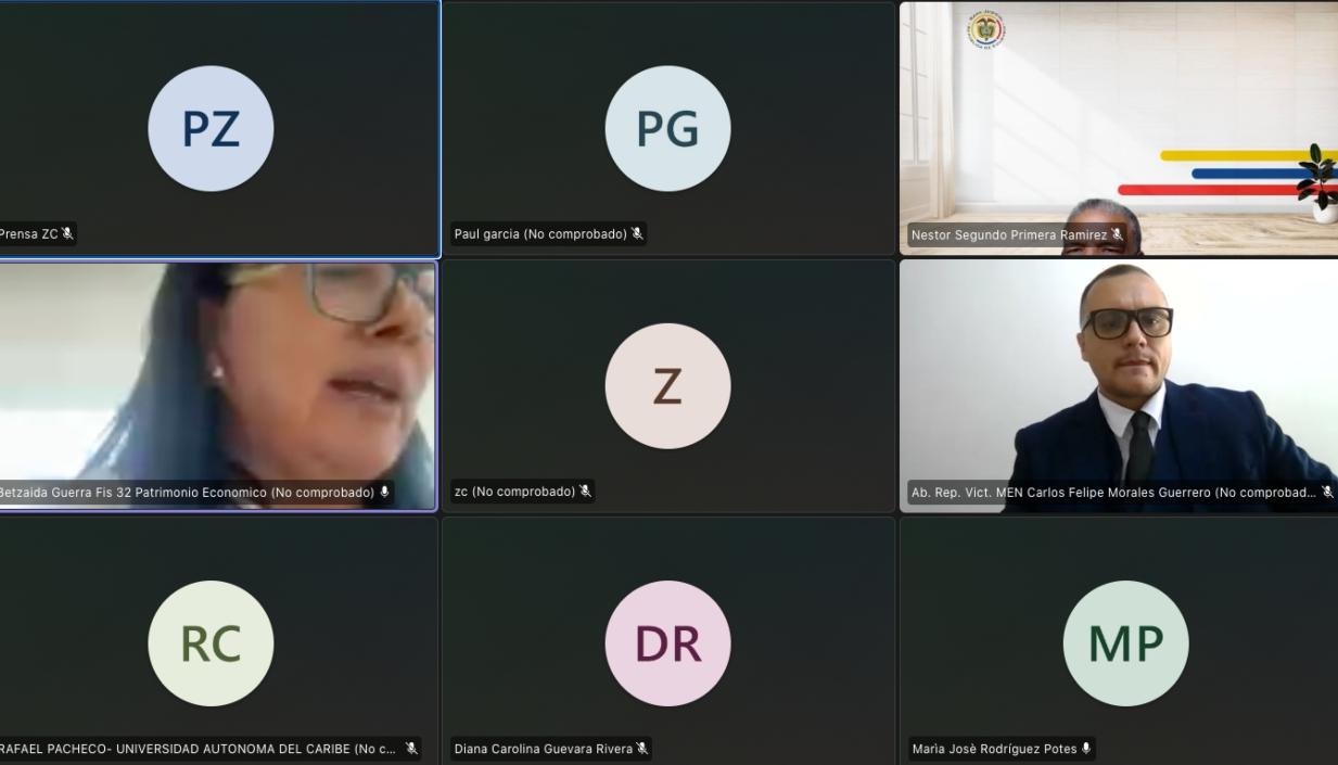 La intervención de la Fiscal durante la audiencia de este viernes. 