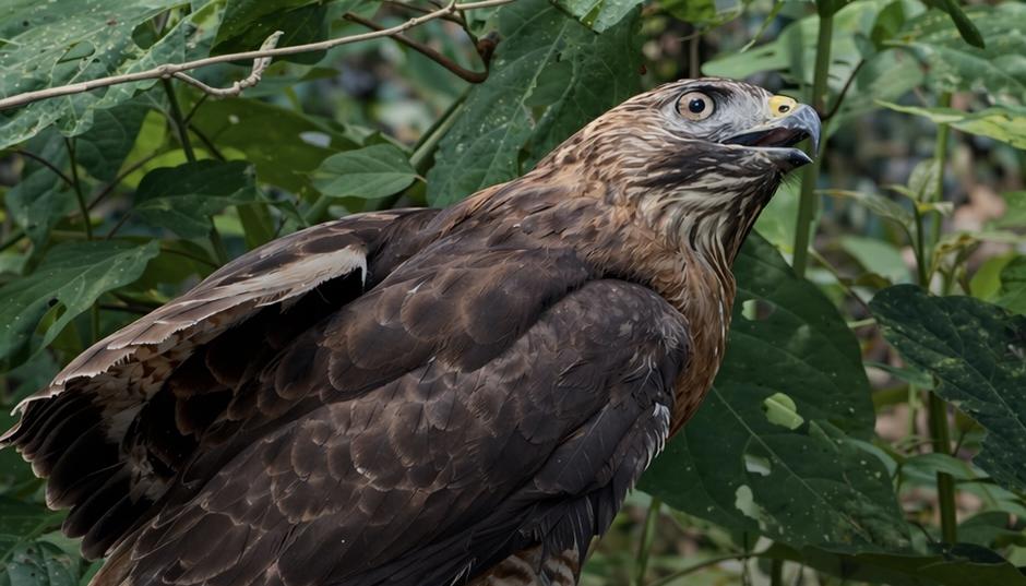 Un ave en su entorno natural. 