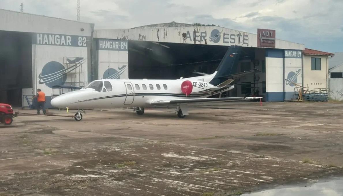 Avioneta accidentada