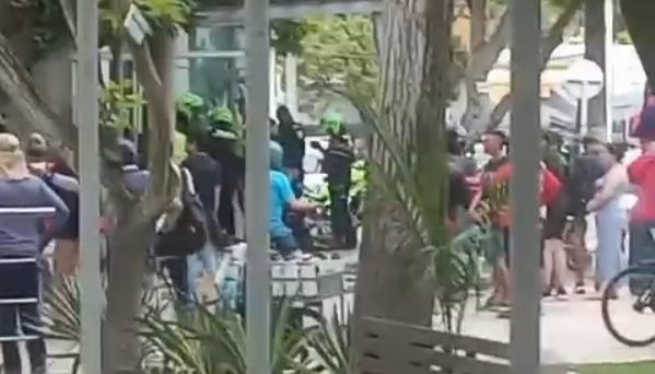 Los hechos ocurrieron en el CAI de la Plaza de la Paz. 