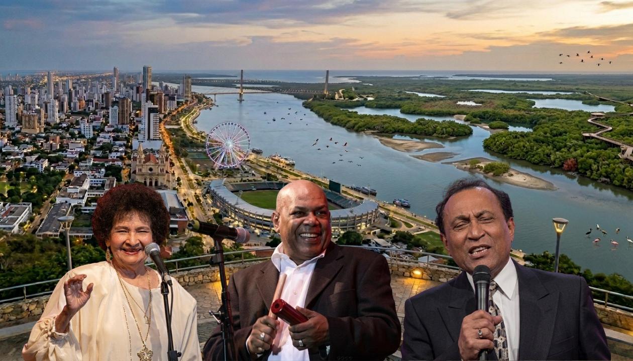 Homenaje a Barranquilla con música.