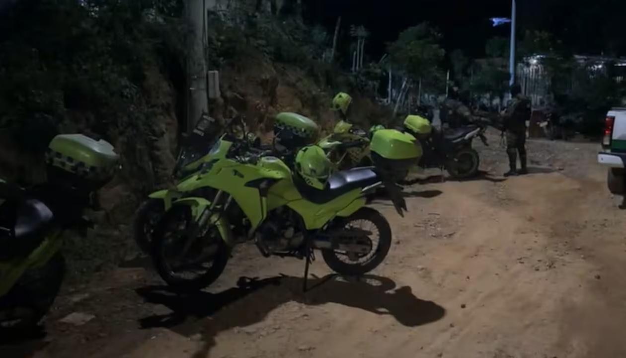 Lugar donde se registró la masacre en el asentamiento El Talento.