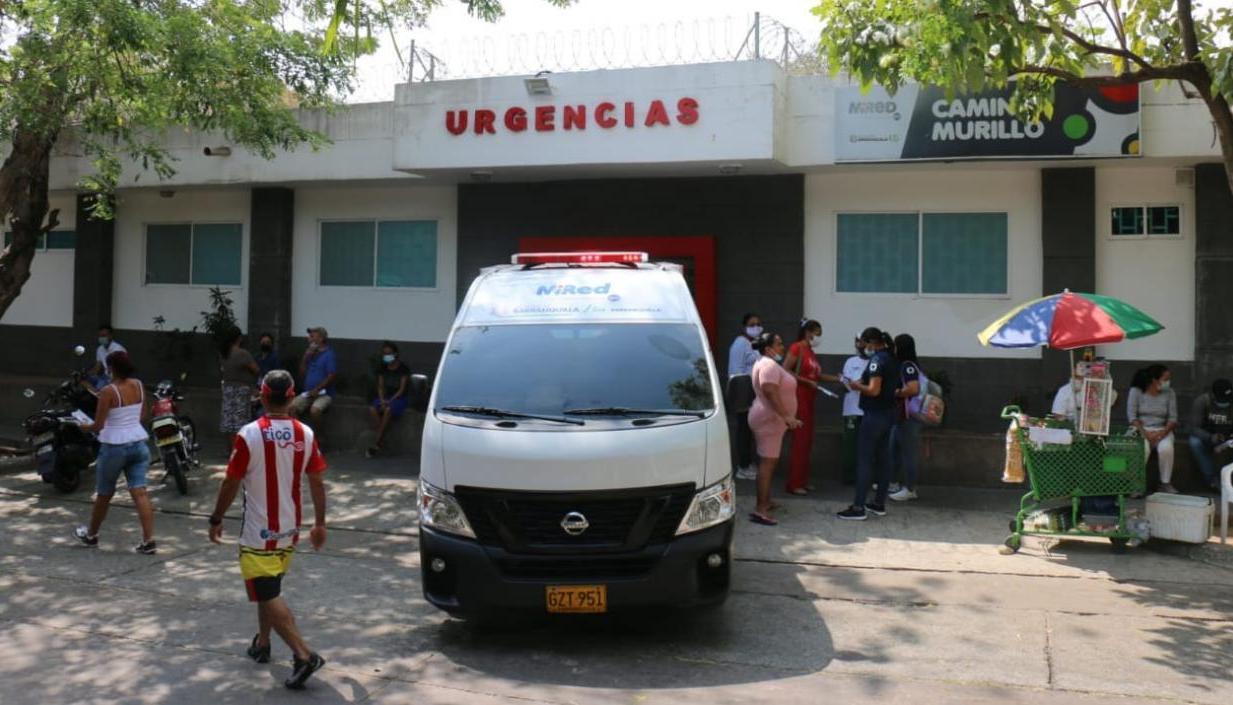 Camino Murillo, a donde fue llevado uno de los heridos. 