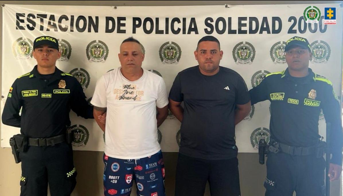 Dos de los procesados. 