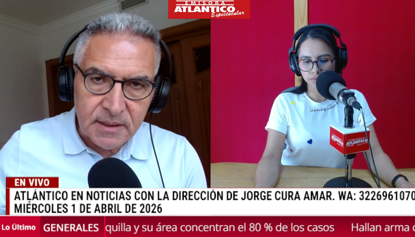 Transmisión de Atlántico en Noticias.