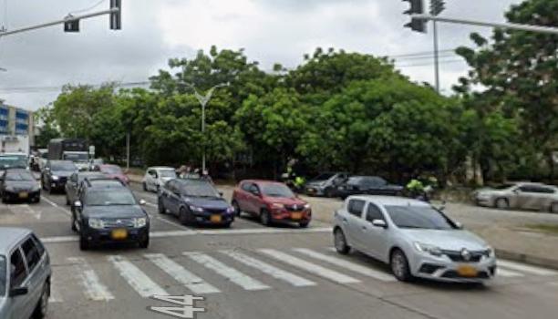 Carrera 44 con calle 72.