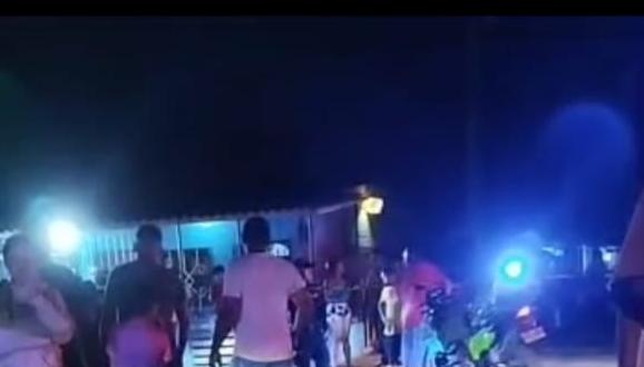 Asesinato en el barrio Villa Esperanza.