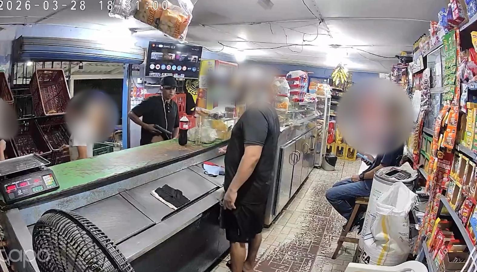 Una de las amenazas extorsivas a una de las víctimas. 