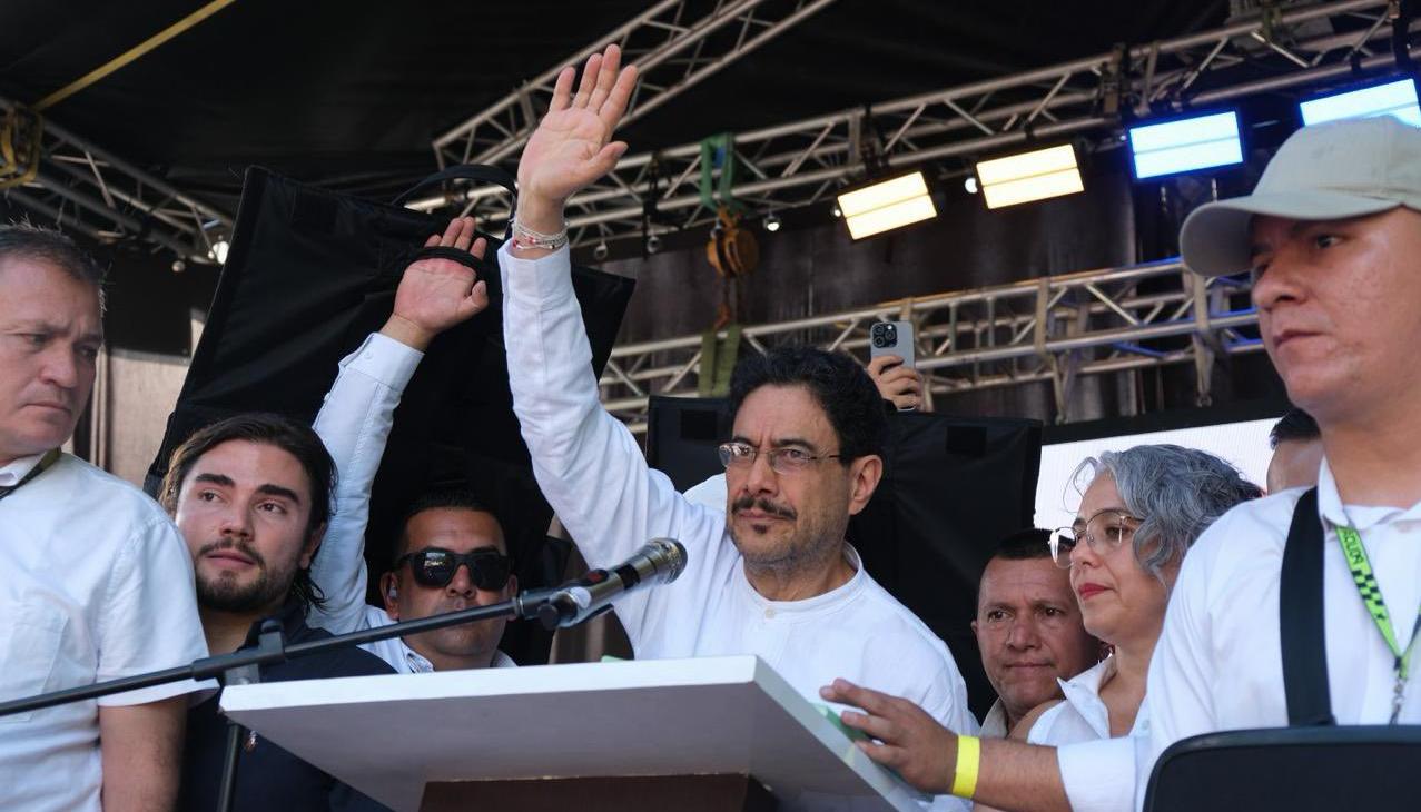 El candidato Iván Cepeda.