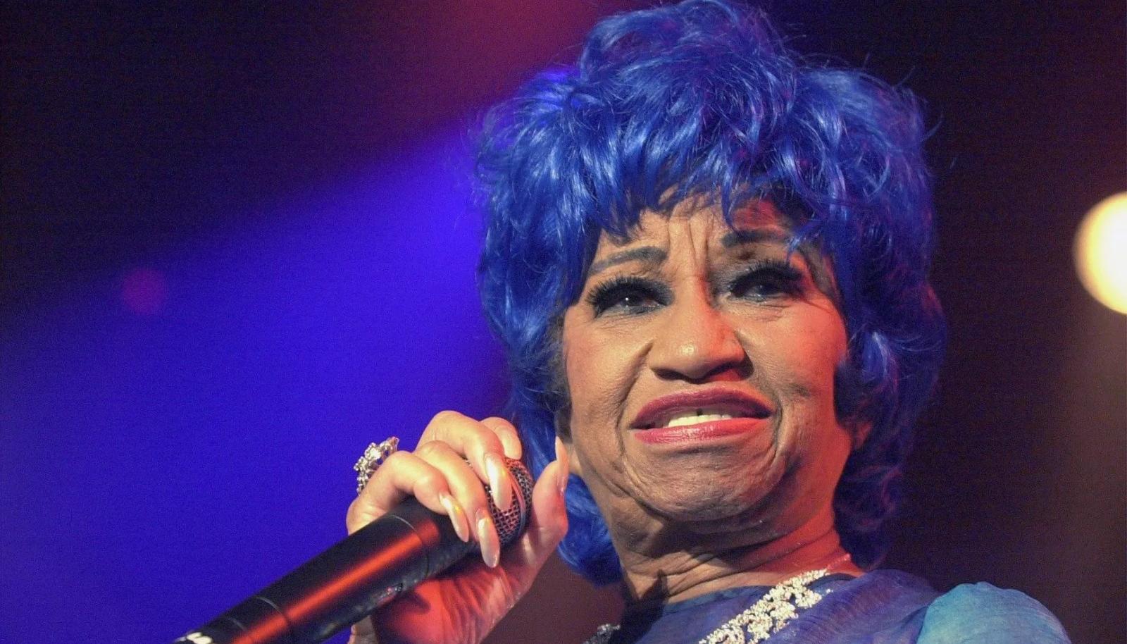 La legendaria cantante cubana Celia Cruz.