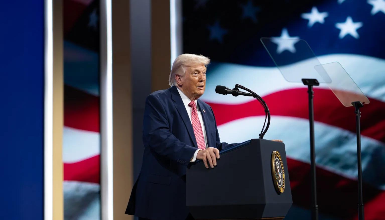 Donald Trump, presidente de Estados Unidos.