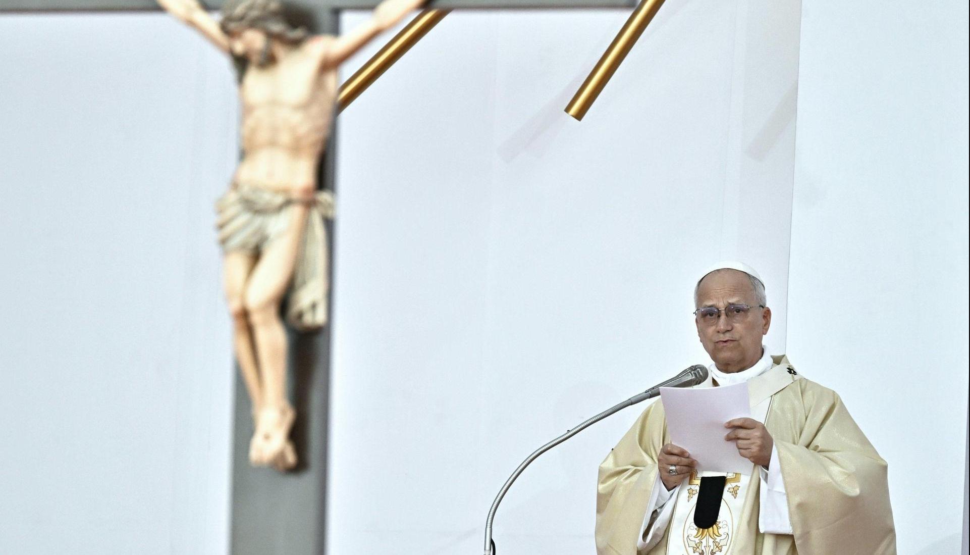 El Papa León XIV desde Angola.