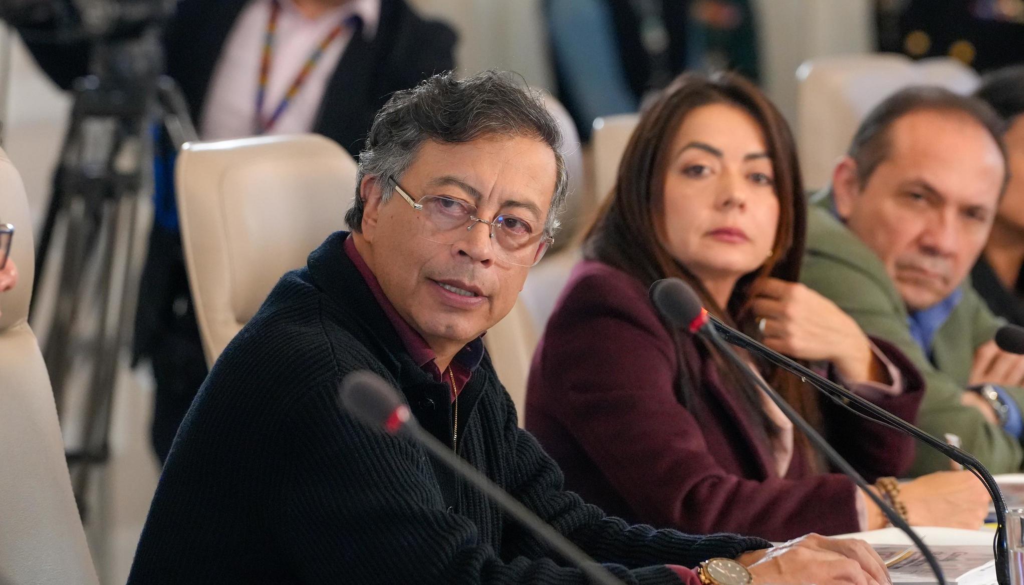 El Presidente Gustavo Petro.