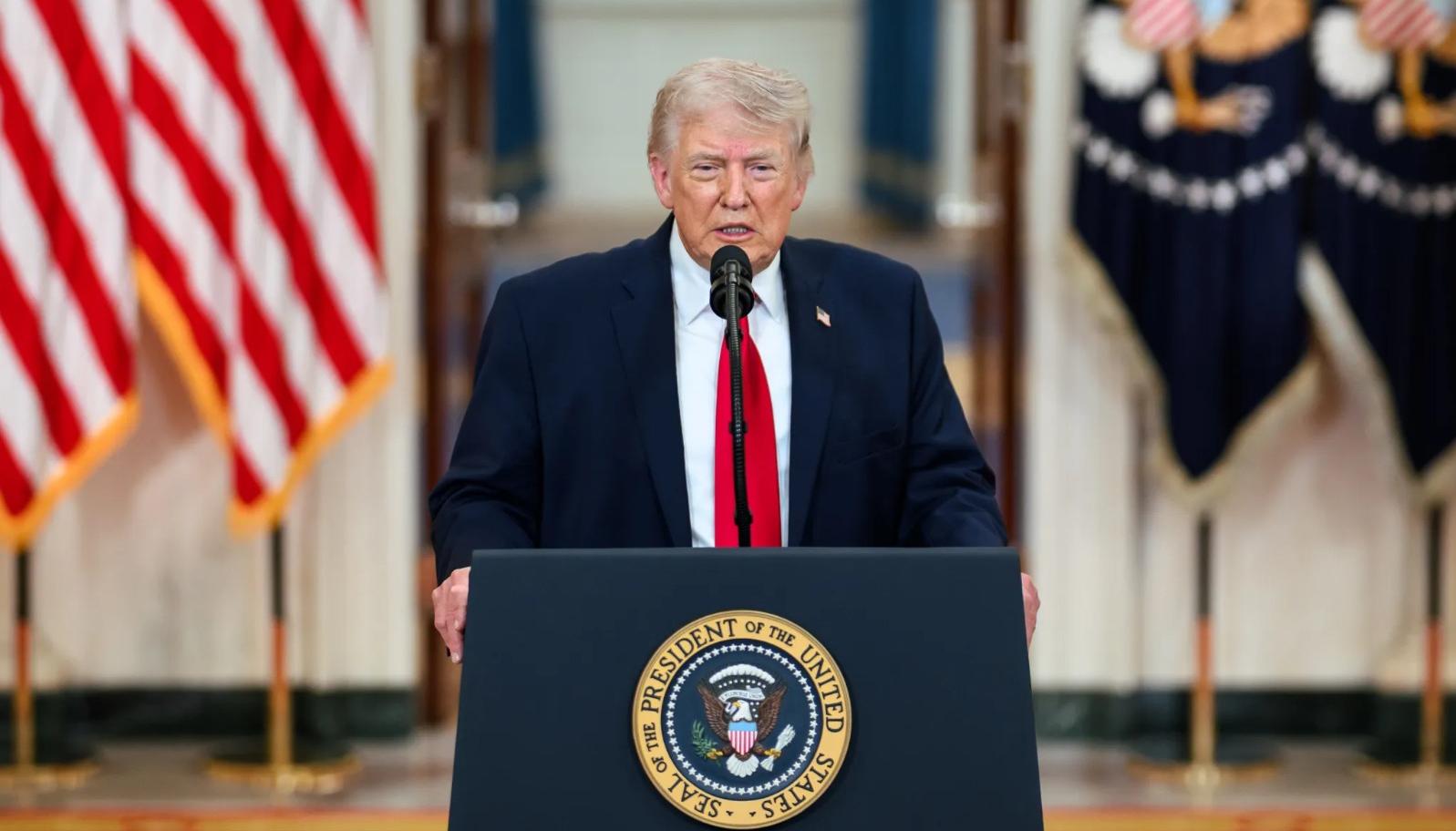 El Presidente de Estados Unidos, Donald Trump.