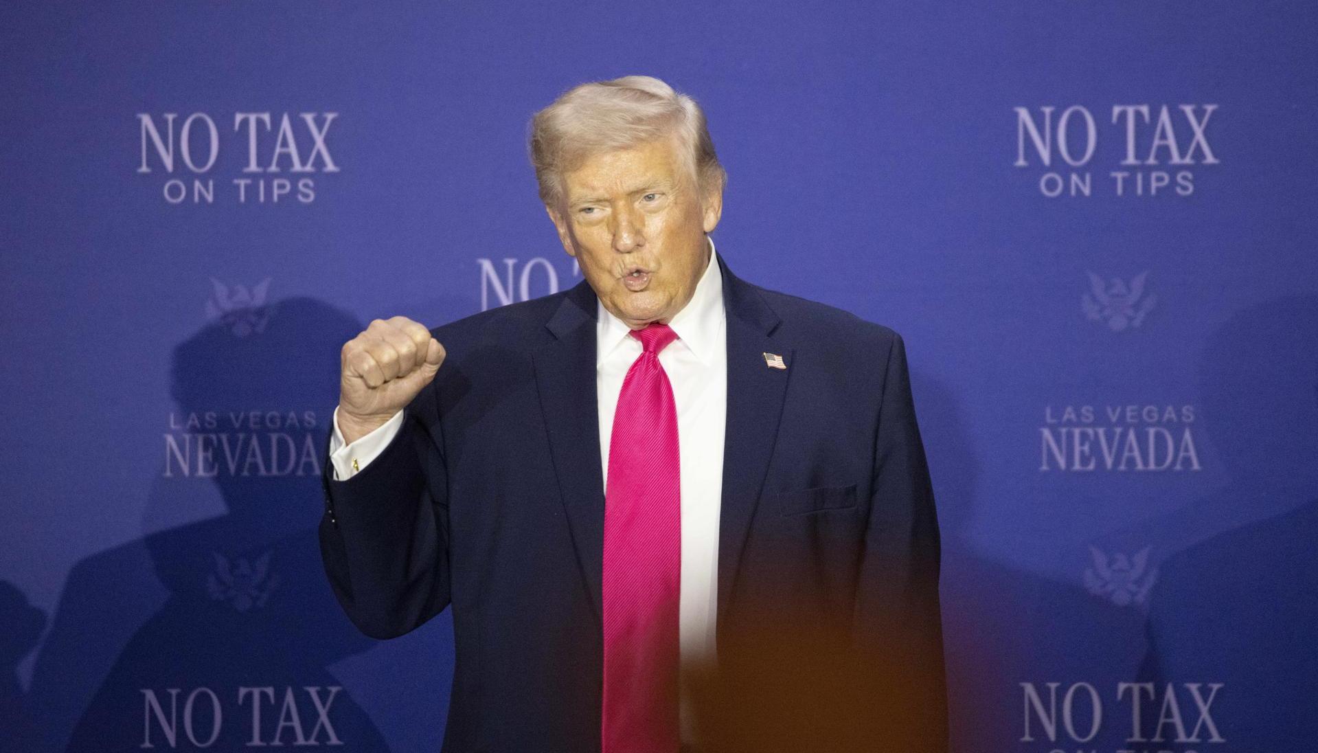 El Presidente de Estados Unidos, Donald Trump.