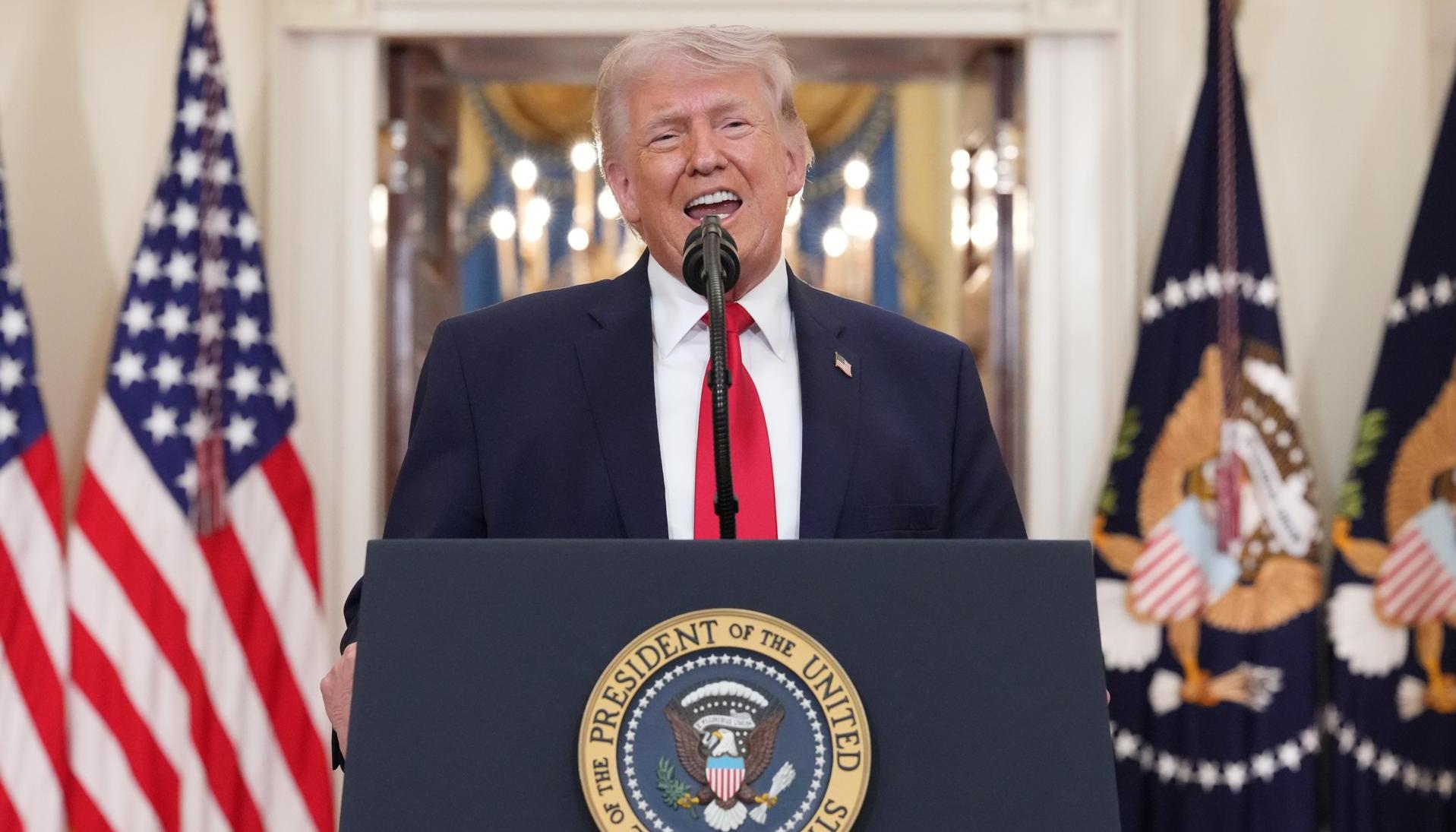 El presidente de EE.UU., Donald J. Trump